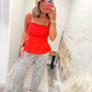 Oxford Nights Tank - Red