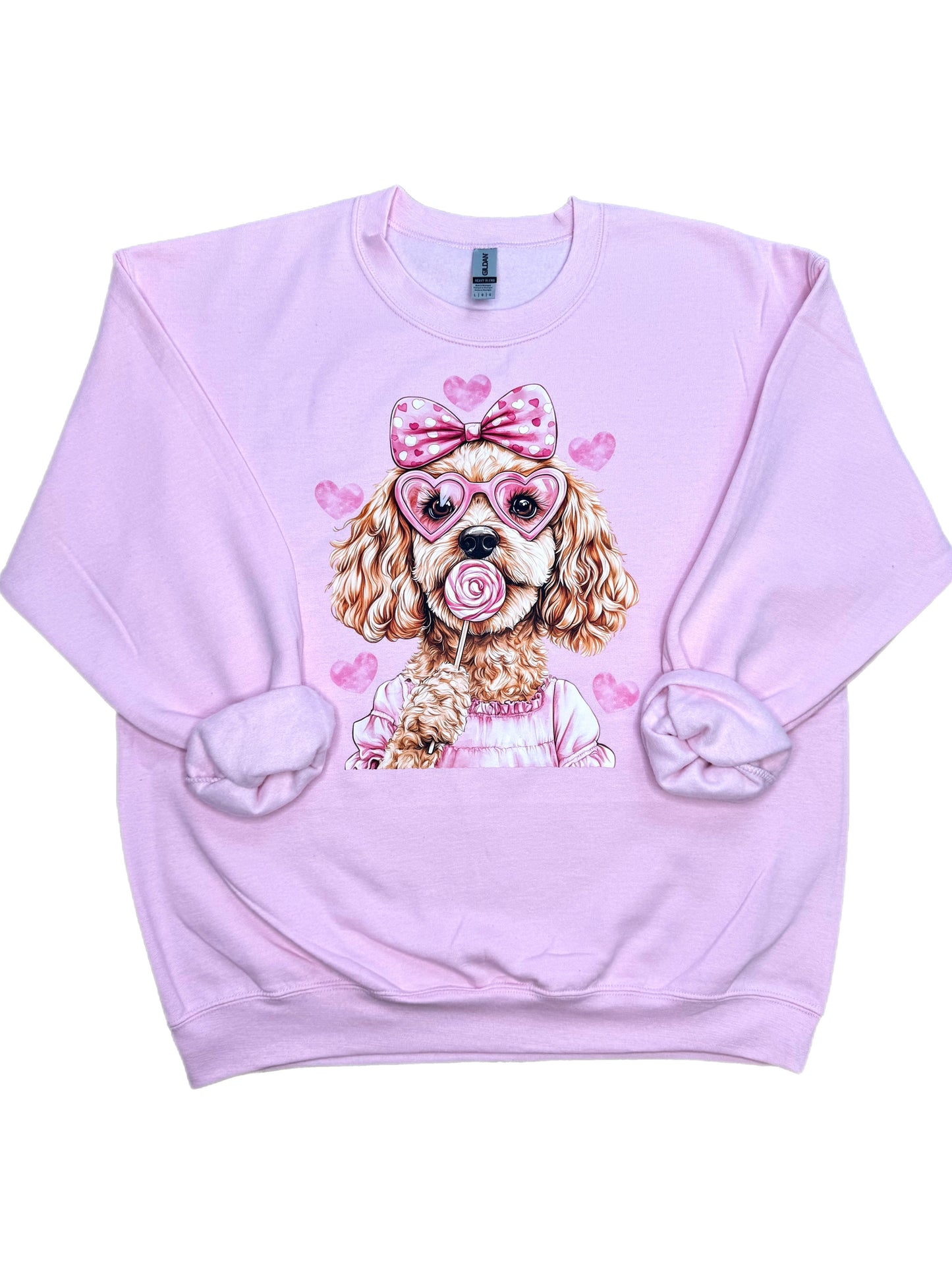 Golden Doodle Valentine Sweatshirt