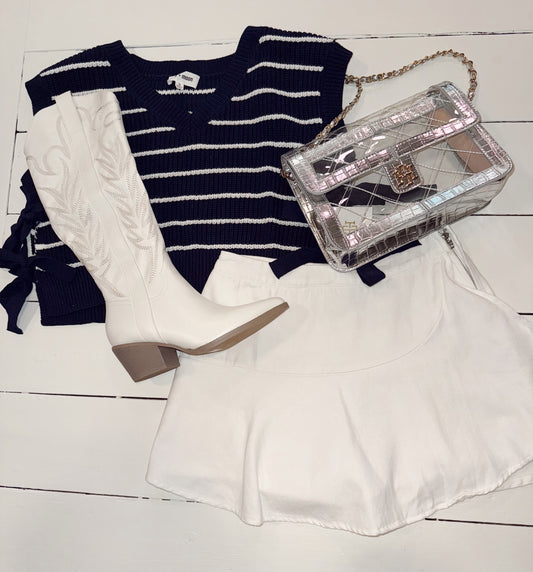 Rebel Ready Top - Navy