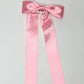 Large Satin Bow Hair Clip