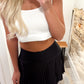 Athletic Girl Pleated Skirt - Black