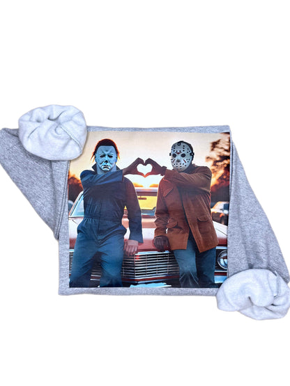 Michael and Jason Heart Sweatshirt