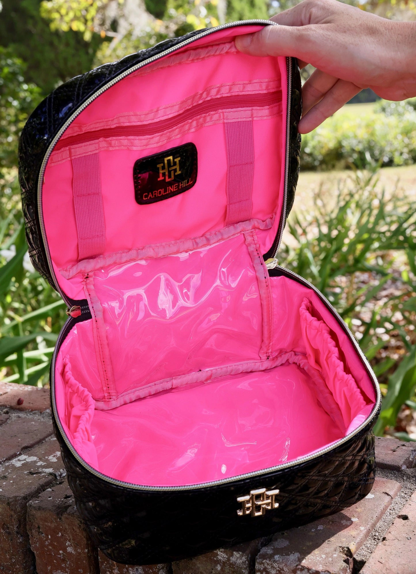 Hampton Train Case - Black