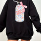 Floral Dr Pepper Soda Can Sweatshirt