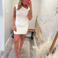 Sassy But Classy Dress - White