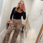 Leopard Luxe Pants