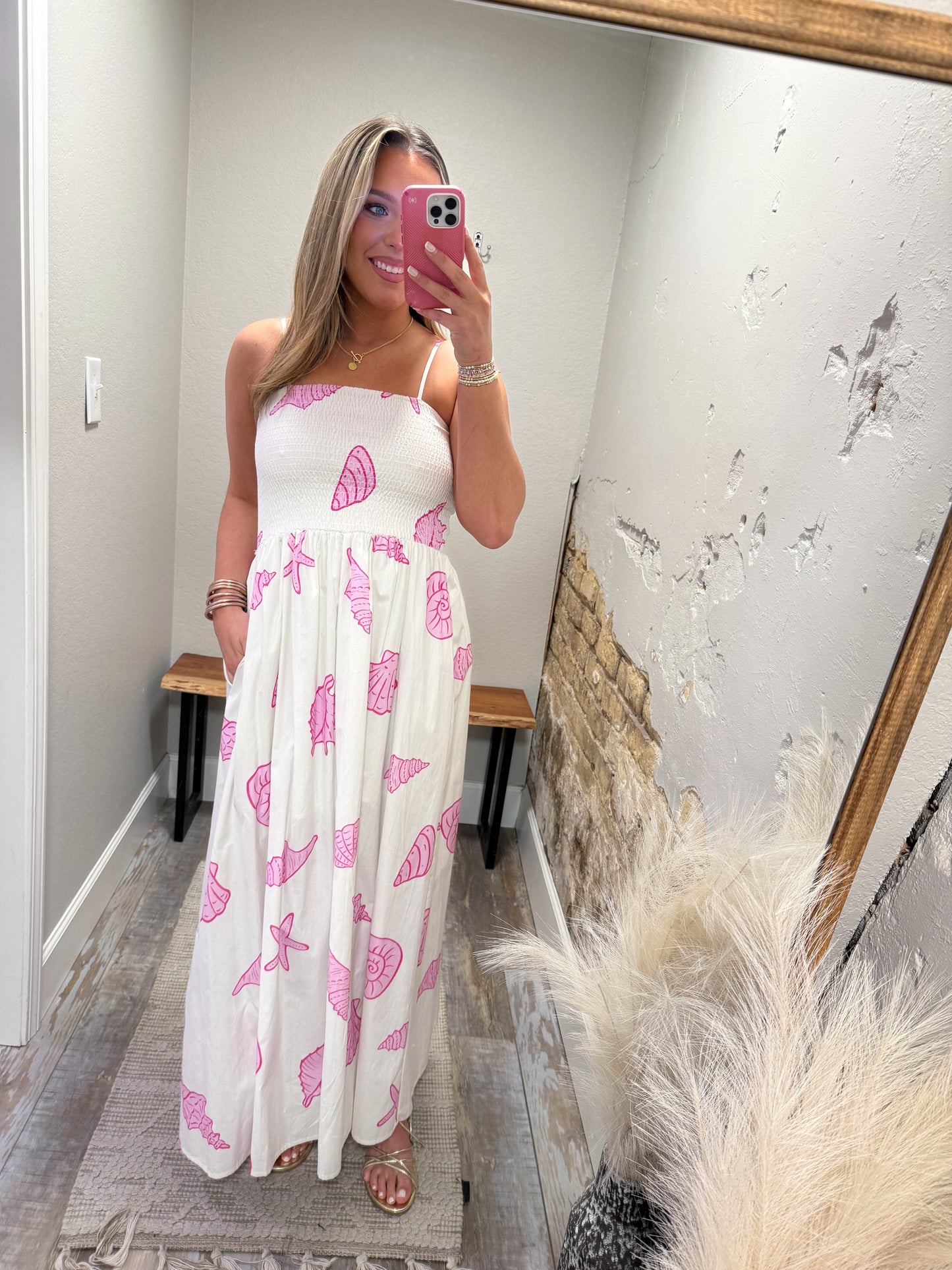Cabana Cutie Dress - Pink