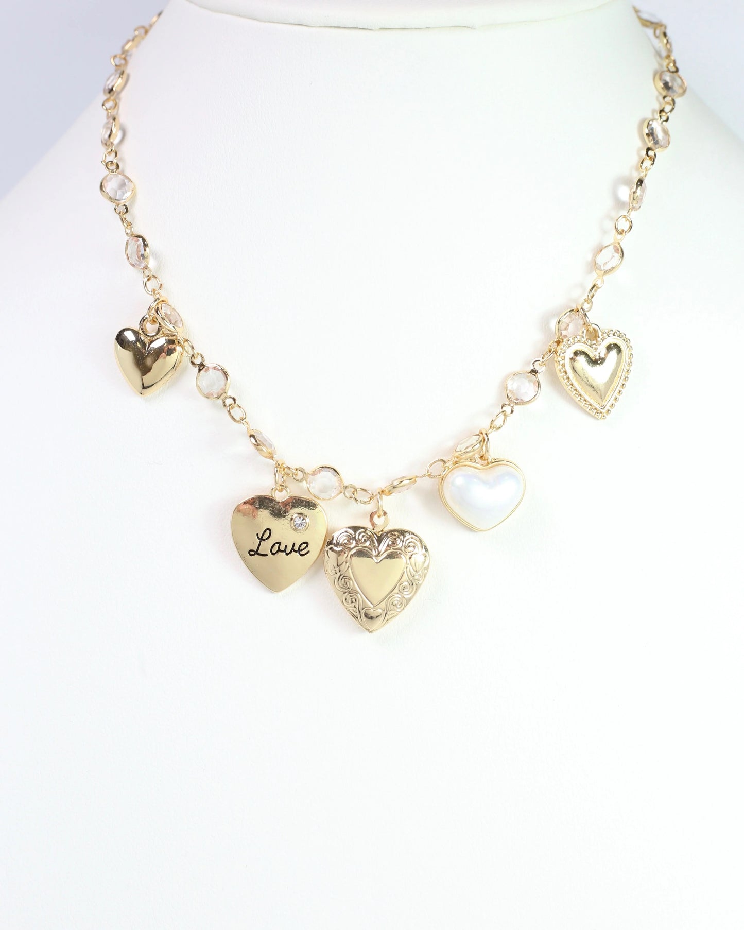 Mia Heart Charm Necklace