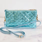 Claire Wristlet/Crossbody - Aqua