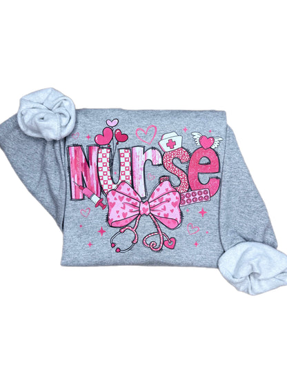 Valentine Nurse Sweatshirt