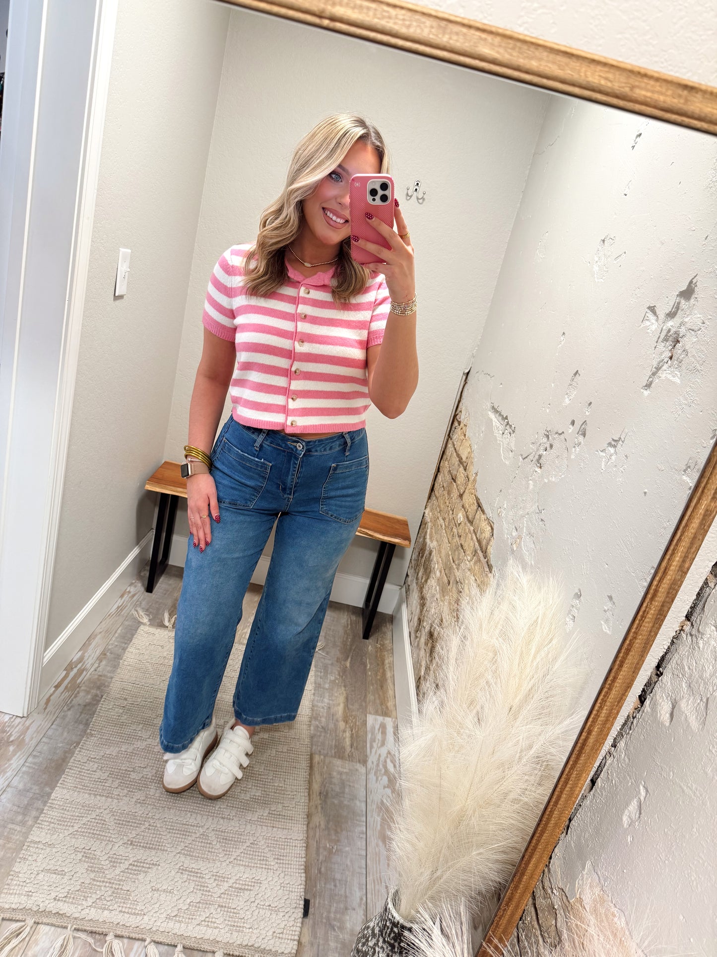 Coquette Stripe Sweater