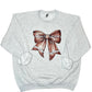 Football Bow Sweatshirt