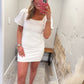 Timeless Moment Dress - White