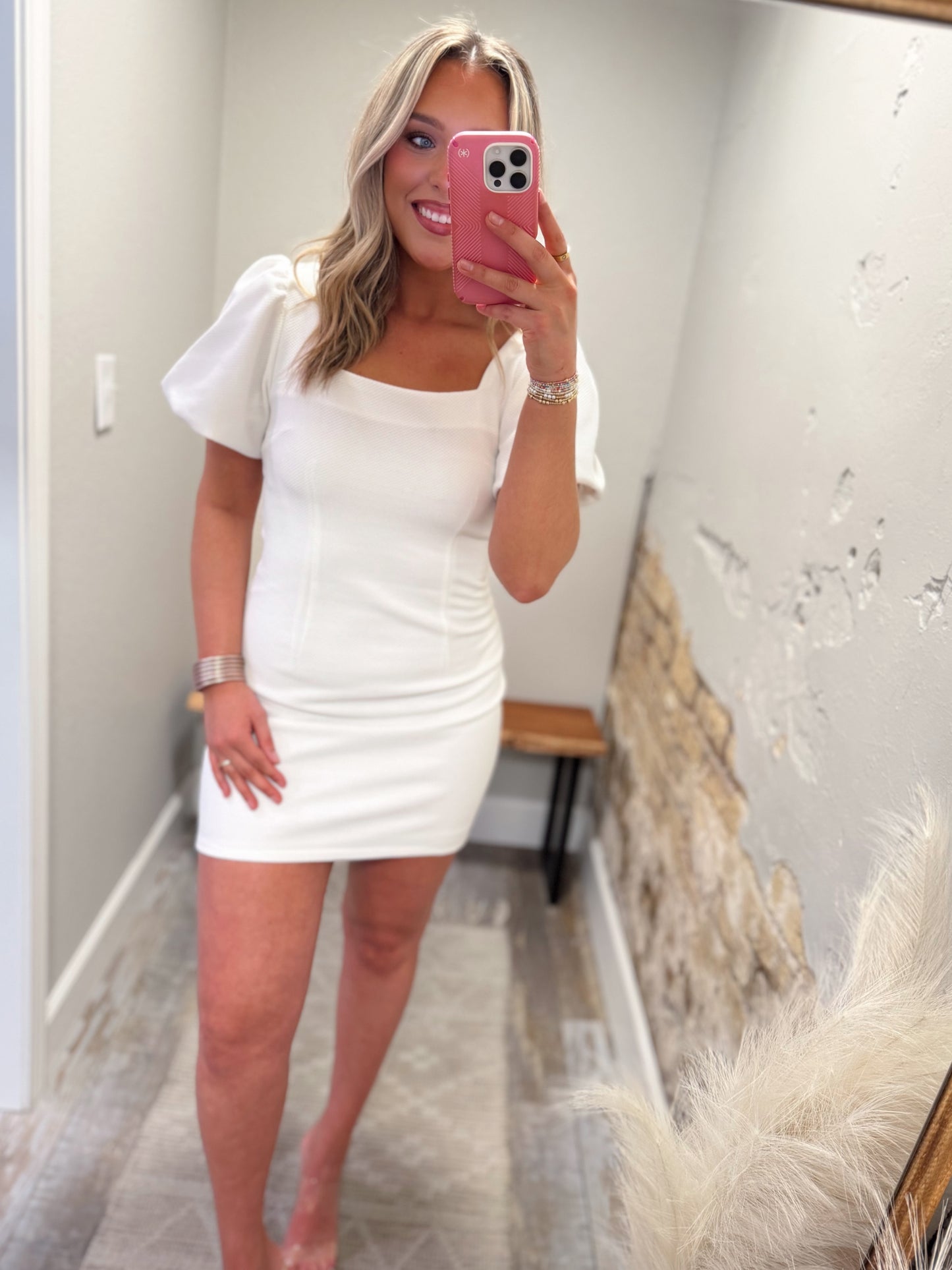 Timeless Moment Dress - White