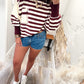 Maroon Market Pullover