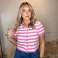 Coquette Stripe Sweater