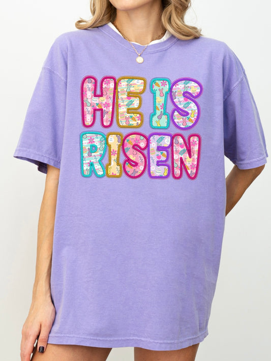 Easter He Is Risen T-shirt