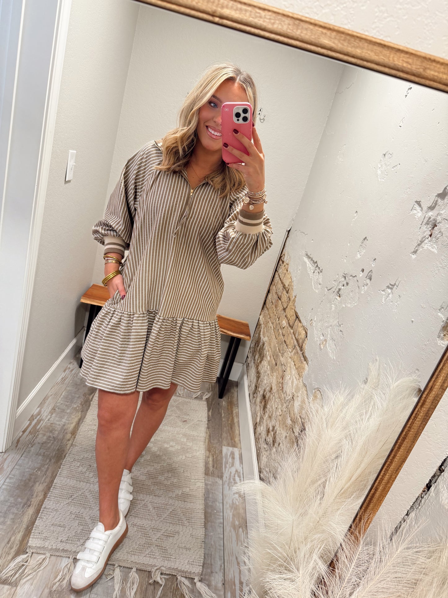 Neutral Notes Dress