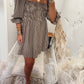Brown Sugar Picnic Dress