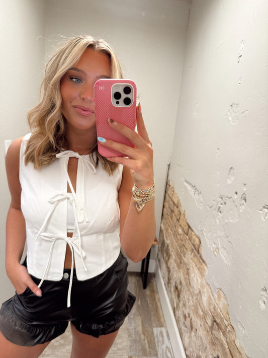 Rebel Runway Top - White