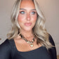 Leopard Scarf Necklace
