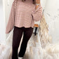 Daydream Strip Top - Pink/Brown