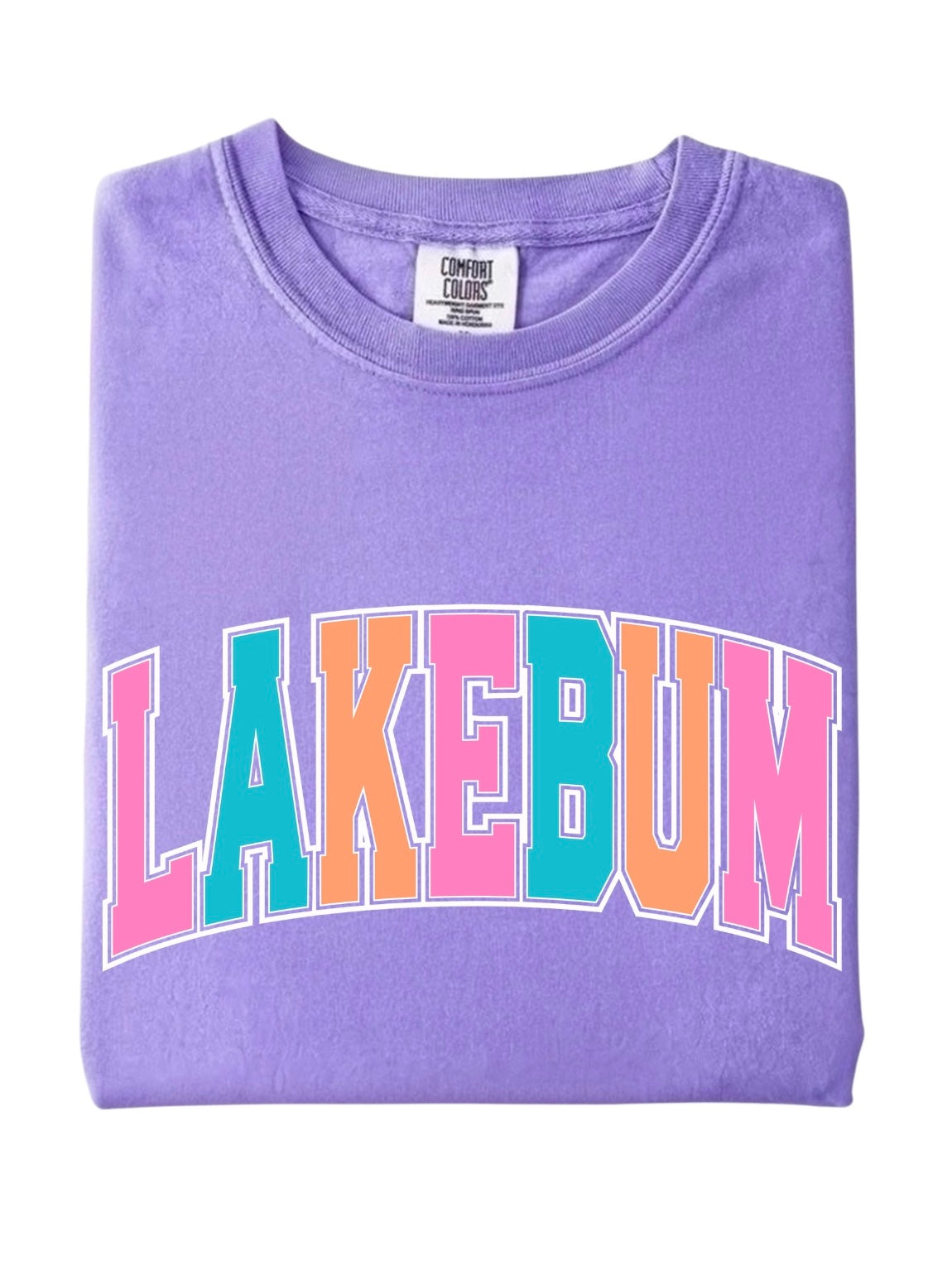 Colorful Lakebum Tee
