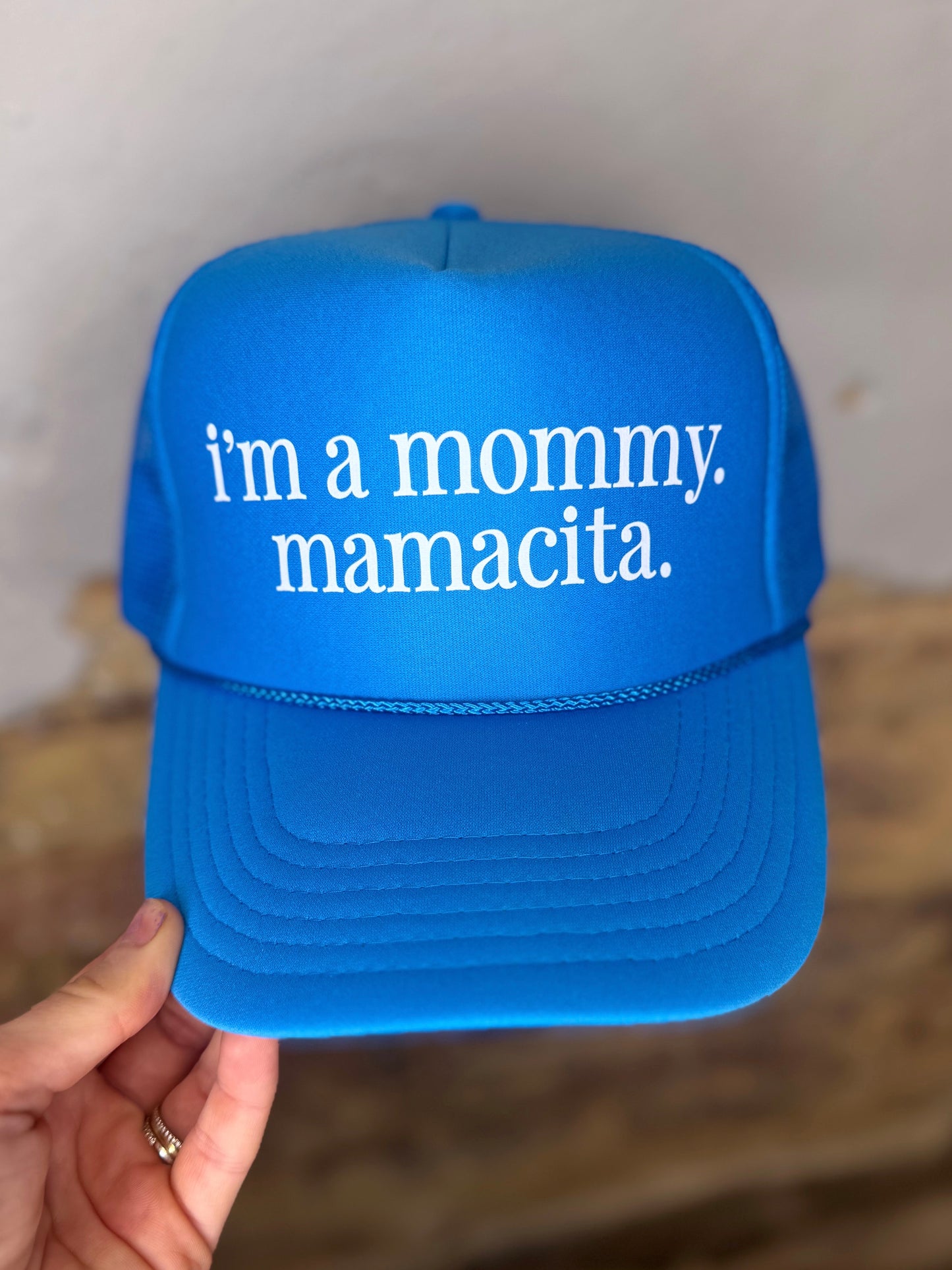 I'm A Mommy Trucker Hat