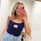 American Babe Tank - Navy