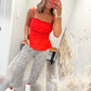 Oxford Nights Tank - Red