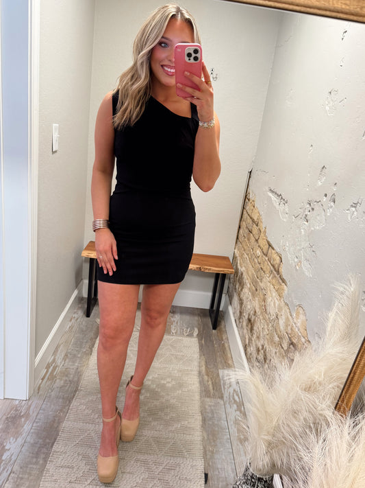 Sassy But Classy Dress - Black