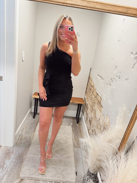 Secretly Yours Dress - Black