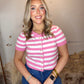 Coquette Stripe Sweater