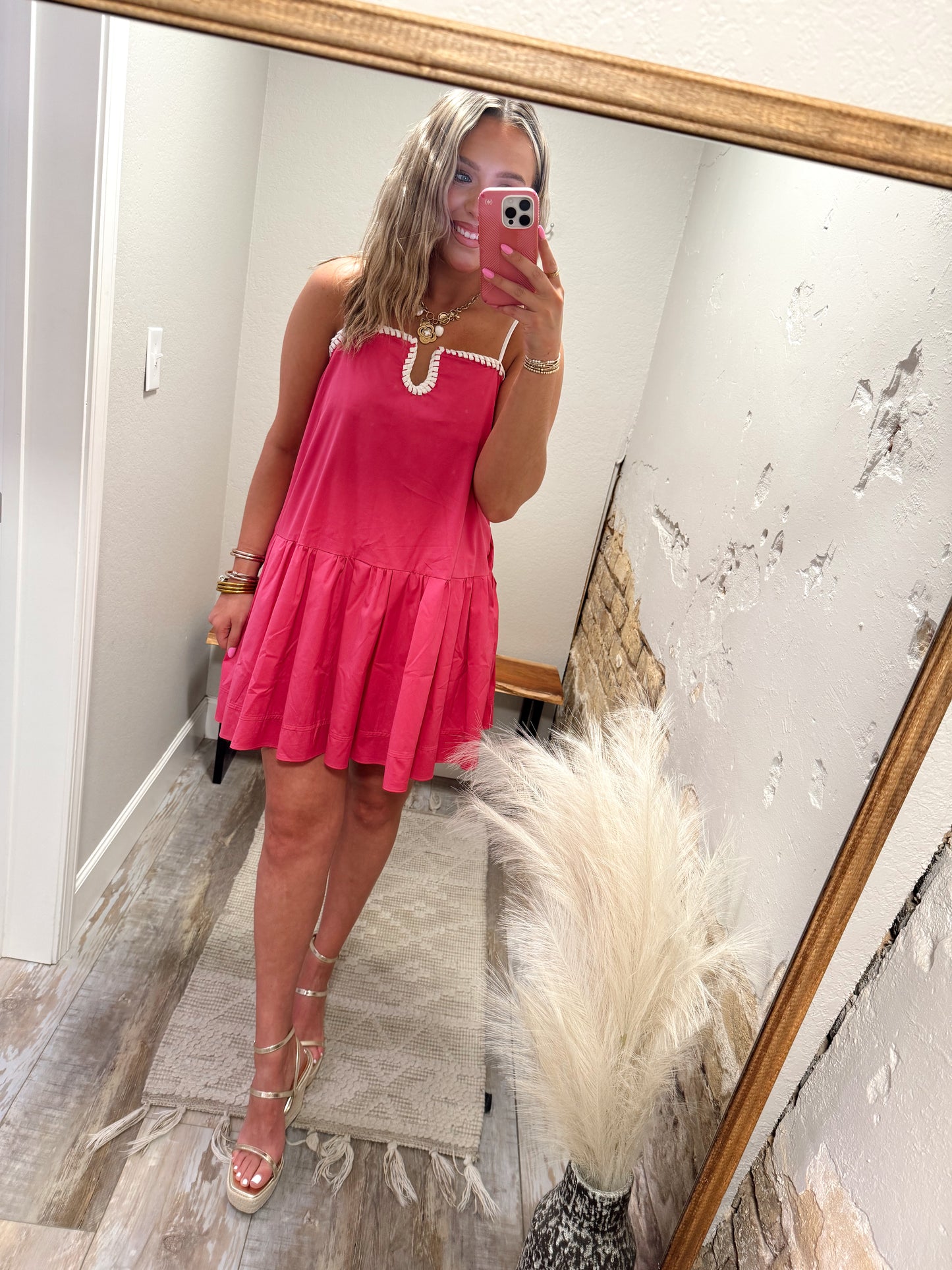 Malibu Barbie Dress - Magenta