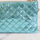 Claire Wristlet/Crossbody - Aqua