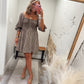 Brown Sugar Picnic Dress