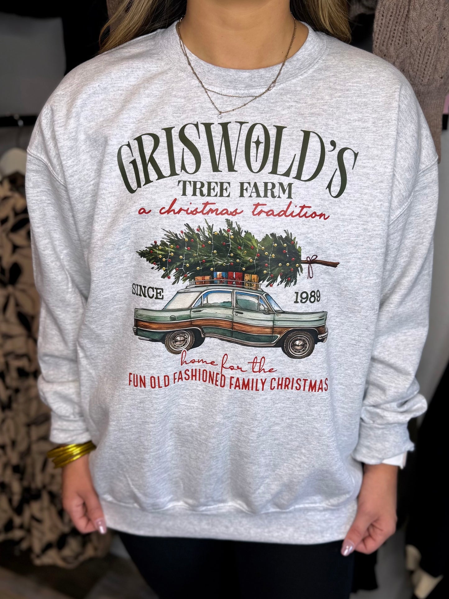 Griswold's Tree Farm Christmas Sweatshirt