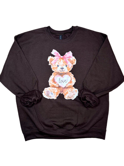 Valentine Teddy Bear Sweatshirt