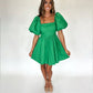 Sweetest Thoughts Dress - Kelly Green