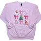 Coquette Christmas Sweatshirt