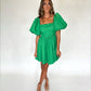 Sweetest Thoughts Dress - Kelly Green