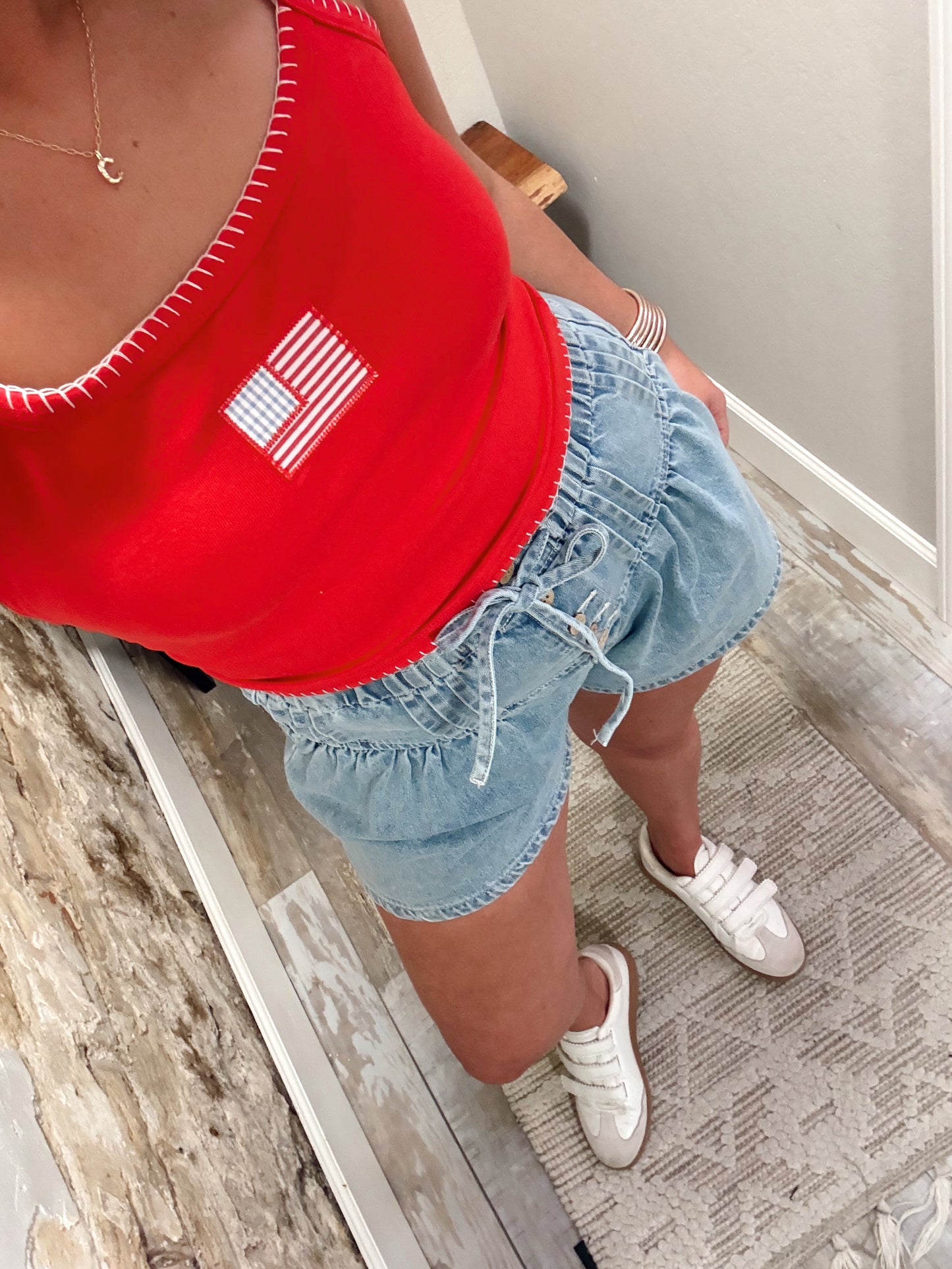 American Babe Tank - Red