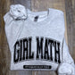 Girl Math Sweatshirt