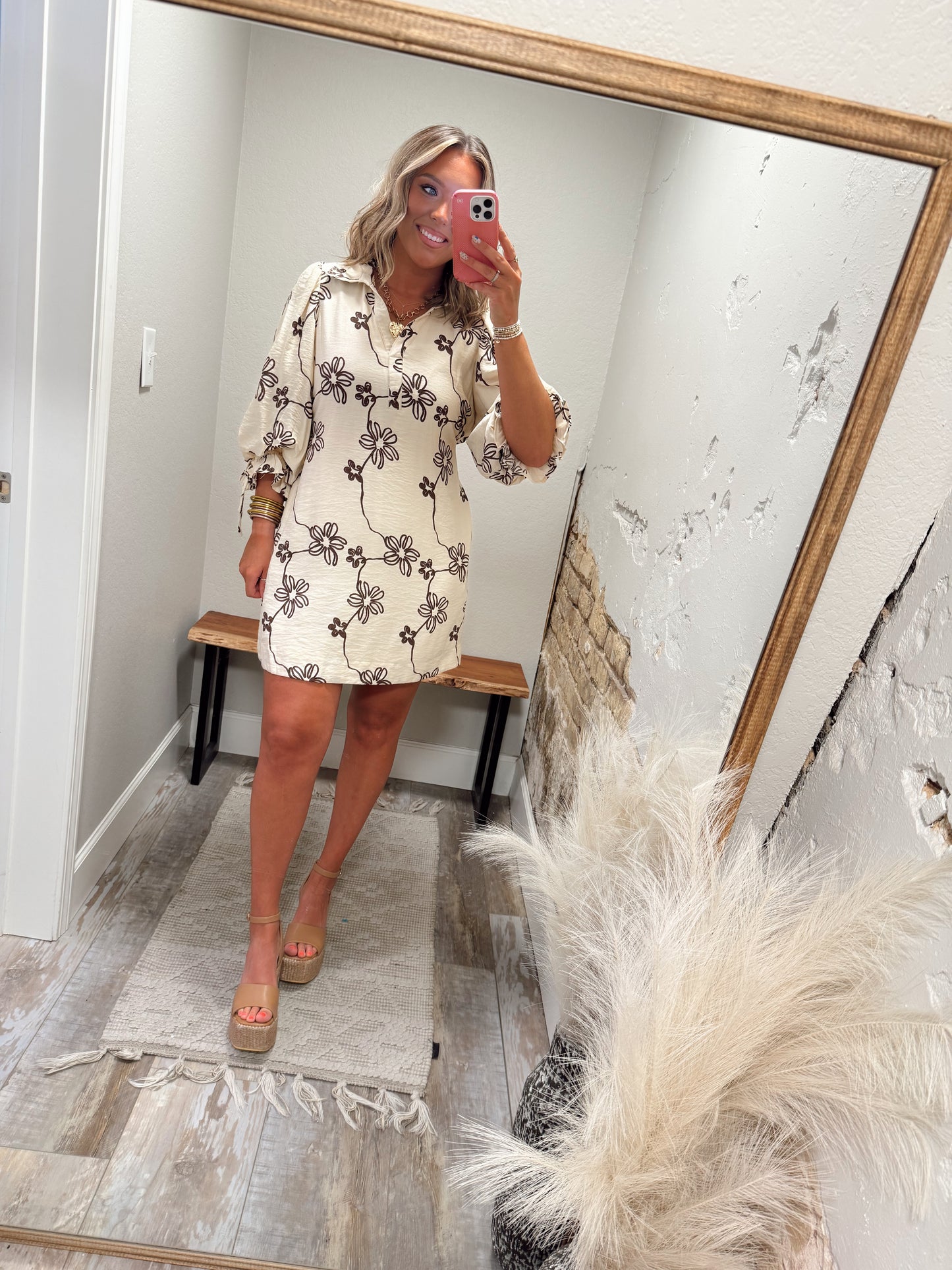 Oak + Ivory Dress