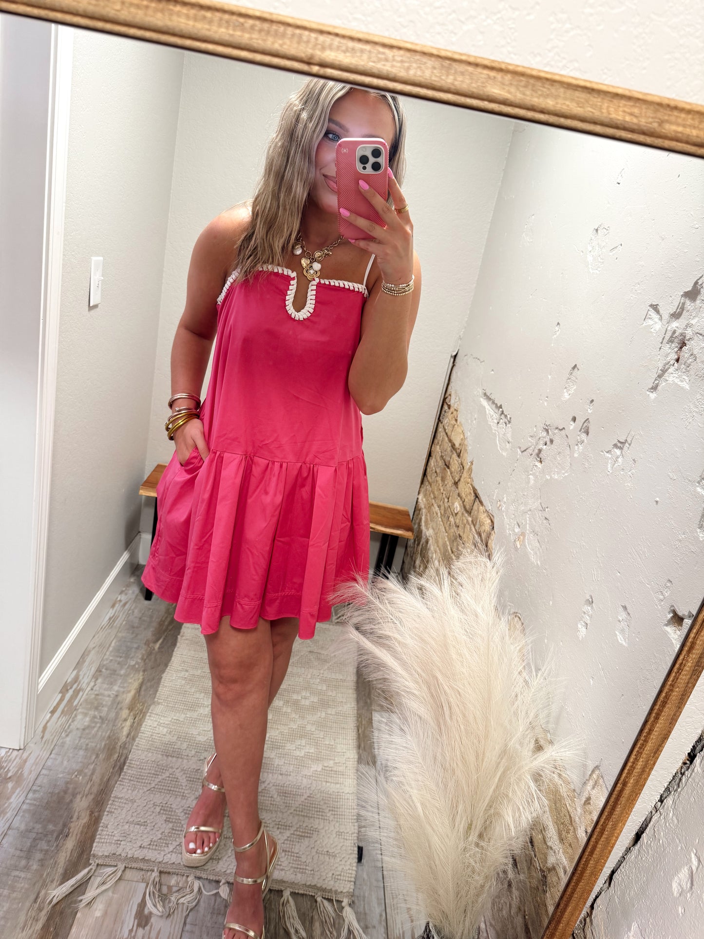 Malibu Barbie Dress - Magenta