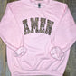 Leopard Amen Sweatshirt