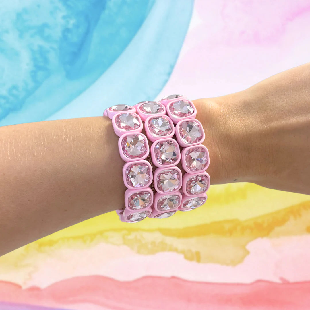 Frankie Bracelet - Baby Pink