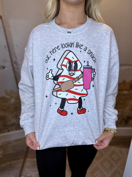 Christmas Tree Cake Sweatshirt