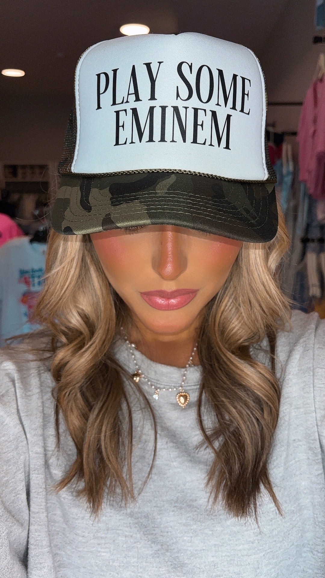 Play Some Eminem Trucker Hat