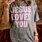 Mossy Oak Jesus Loves You Tee